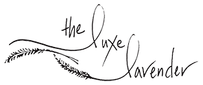The Luxe Lavender logo