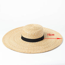 Load image into Gallery viewer, Santana's Summer Straw Sun Hat