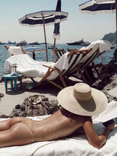 Load image into Gallery viewer, Santana's Summer Straw Sun Hat