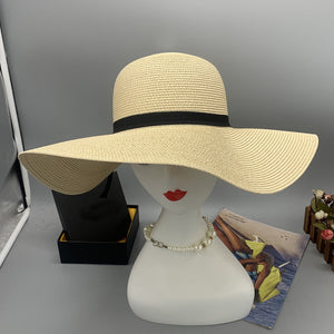 Sadie's Braided Wide Brim Beach Hat