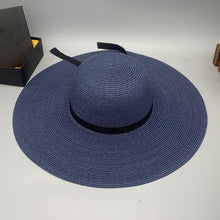 Load image into Gallery viewer, Sadie&#39;s Braided Wide Brim Beach Hat