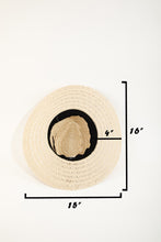 Load image into Gallery viewer, Maui  Wide Brim Straw Weave Sun Hat