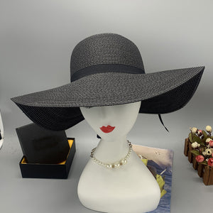 Sadie's Braided Wide Brim Beach Hat