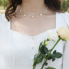 Load image into Gallery viewer, The Baroque Pearl necklace; real fresh water pearls
