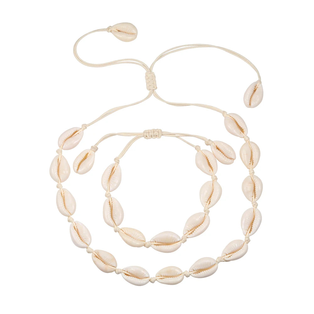 PUKA Seashell Collection: Bracelet and Necklace