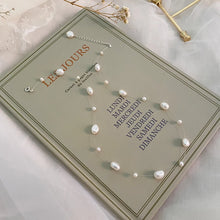 Load image into Gallery viewer, The Baroque Pearl necklace; real fresh water pearls