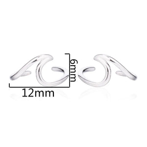 The Lahaina Wave Ear Cuff