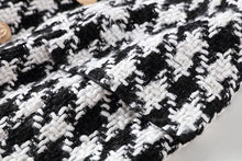 Load image into Gallery viewer, Lion Eyes Tweed Wool Houndstooth Mini Skirt