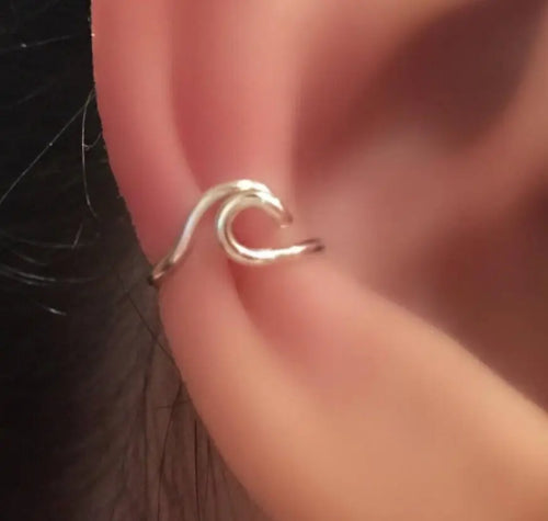 The Lahaina Wave Ear Cuff