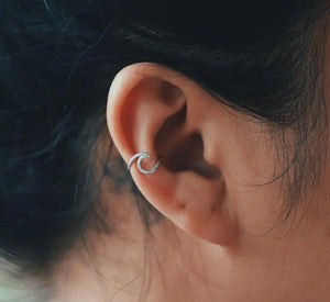 The Lahaina Wave Ear Cuff