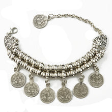 Load image into Gallery viewer, Gypsy-Coin Vintage Bangle