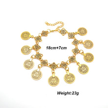 Load image into Gallery viewer, Gypsy-Coin Vintage Bangle