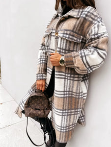 The Tacy Plaid Coat