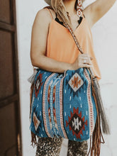 Load image into Gallery viewer, Jetts Canvas Shoulder Bag - Hand-woven Flowing Beard Cotton And Linen