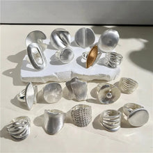 Load image into Gallery viewer, The Chunky Steele Daria Ring Collection