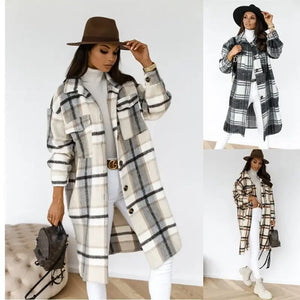 The Tacy Plaid Coat