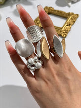 Load image into Gallery viewer, The Chunky Steele Daria Ring Collection