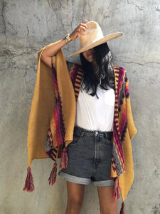 Texas Knit Poncho