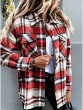 Load image into Gallery viewer, Soft Euro Plaid Blazer/Over-shirt- A FAVE!