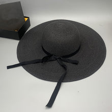 Load image into Gallery viewer, Sadie&#39;s Braided Wide Brim Beach Hat