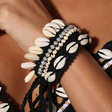 Load image into Gallery viewer, Puka Shell Crochet Bracelet or Anklet