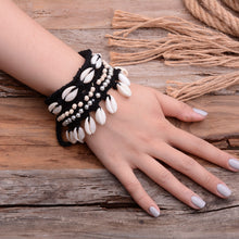 Load image into Gallery viewer, Puka Shell Crochet Bracelet or Anklet