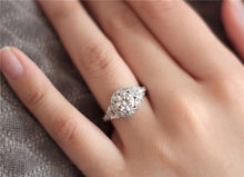 Load image into Gallery viewer, Vintage Promise Me Ring 925 Sterling silver