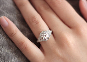 Vintage Promise Me Ring 925 Sterling silver