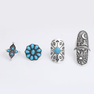 Cece's Stainless Steel Midi Ring Set