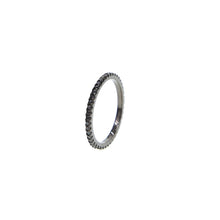 Load image into Gallery viewer, Romancing Stacker Ring Band- in Sterling Silver