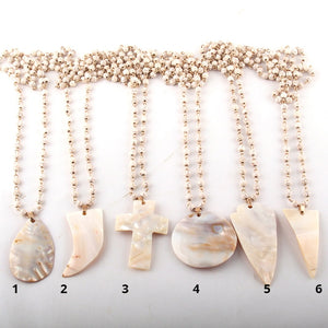 Shell Drop Pendant