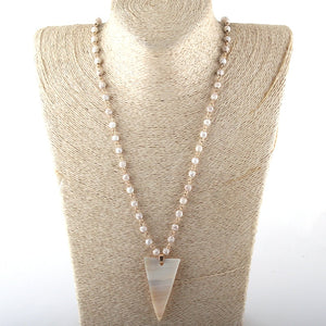 Shell Drop Pendant