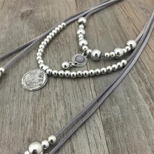 Load image into Gallery viewer, Dani&#39;s Favorite Silver Boho Necklace