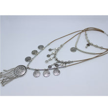 Load image into Gallery viewer, Dani&#39;s Favorite Silver Boho Necklace