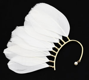 The Addy- Feather Ear Cuff