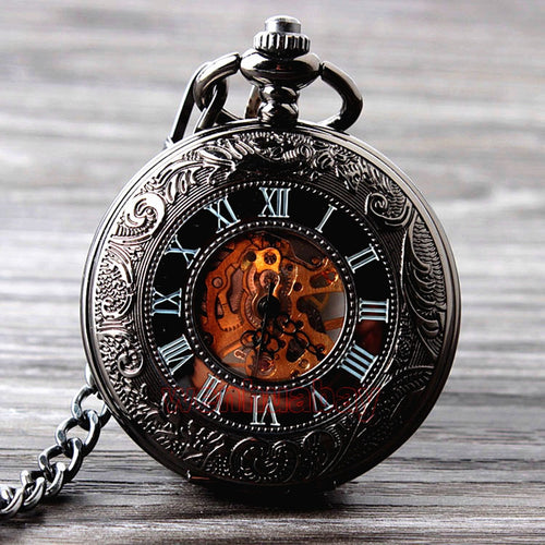 Antique Hand Wind Mechanical Pocket Watch
