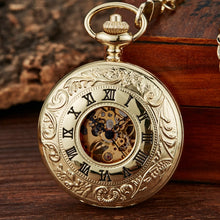 Load image into Gallery viewer, Antique Hand Wind Mechanical Pocket Watch