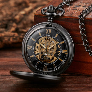 Antique Hand Wind Mechanical Pocket Watch
