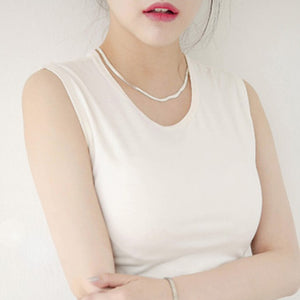 The Elegant Sterling Silver Necklace
