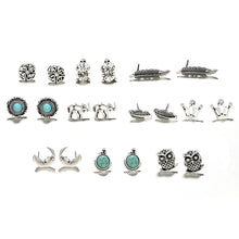 Load image into Gallery viewer, Vintage Antique Silver Earring Collection