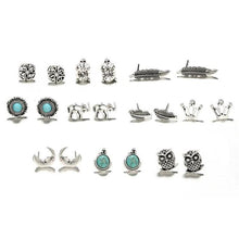 Load image into Gallery viewer, Vintage Antique Silver Earring Collection