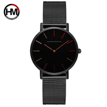 Load image into Gallery viewer, HM Luxury Quartz Movement Waterproof Stainless Watch Womens