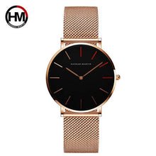 Load image into Gallery viewer, HM Luxury Quartz Movement Waterproof Stainless Watch Womens
