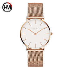 Load image into Gallery viewer, HM Luxury Quartz Movement Waterproof Stainless Watch Womens