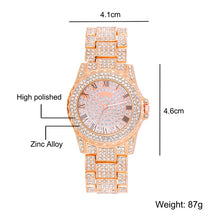 Load image into Gallery viewer, The Leith -Hip Hop Luxury Iced Out Watch