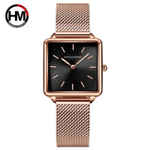 Load image into Gallery viewer, HM Luxury Quartz Movement Waterproof Stainless Watch Womens