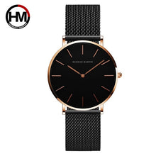 Load image into Gallery viewer, HM Luxury Quartz Movement Waterproof Stainless Watch Womens