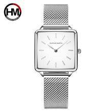 Load image into Gallery viewer, HM Luxury Quartz Movement Waterproof Stainless Watch Womens