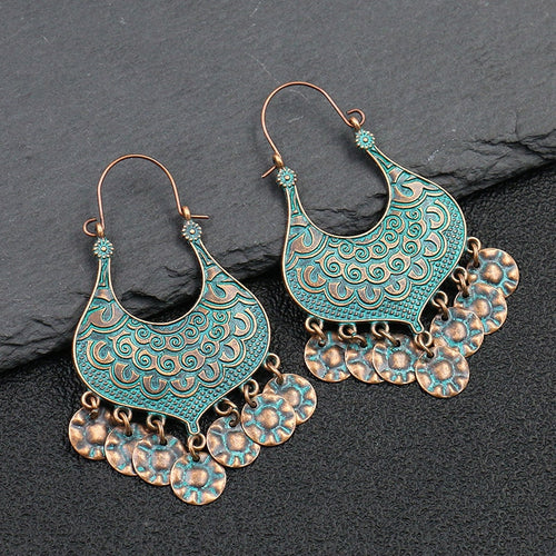 June Retro Tassel Earrings