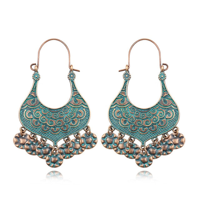 June Retro Tassel Earrings